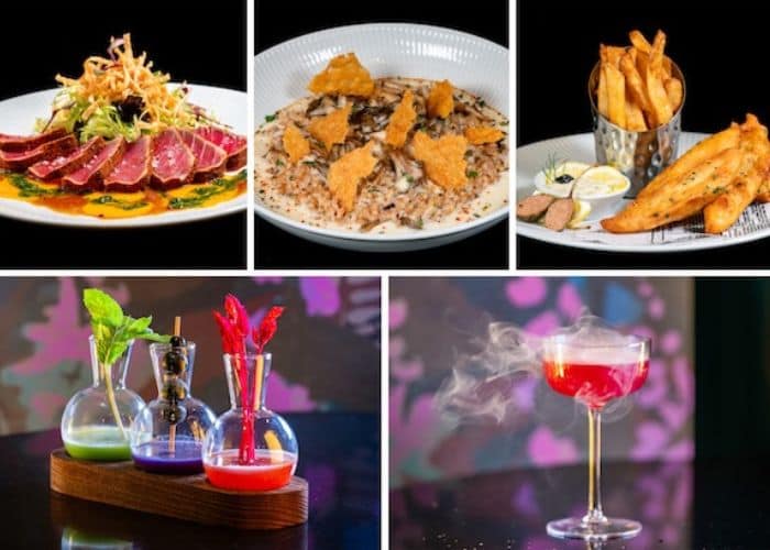 Disneyland Resort Hotel Summer Menu items found at Broken Spell Lounge